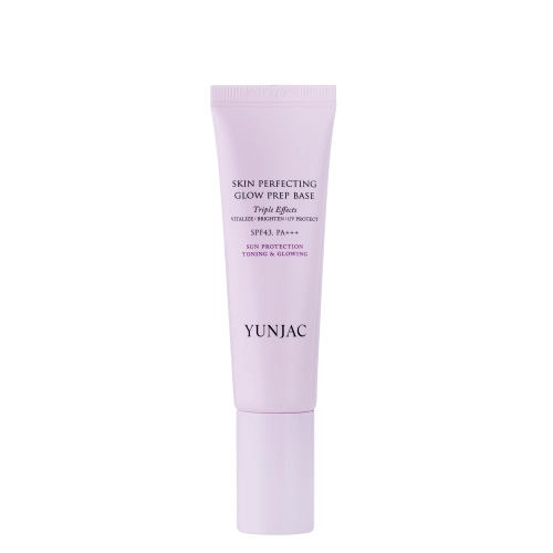 YUNJAC - Skin Perfecting Glow Prep Base SPF 43 PA+++ - Brightensglowing Makeup Base with Filter - 30ml