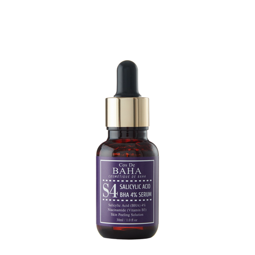 Cos De BAHA - S4 Salicylic Acid BHA 4% Serum - Salicylic Acid Serum - 30ml