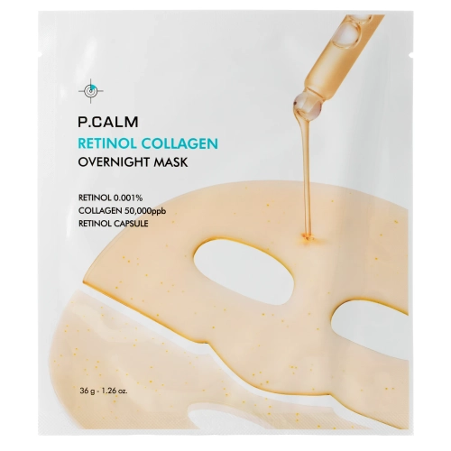 P.Calm - Retinol Collagen Overnight Mask - 1szt/36g