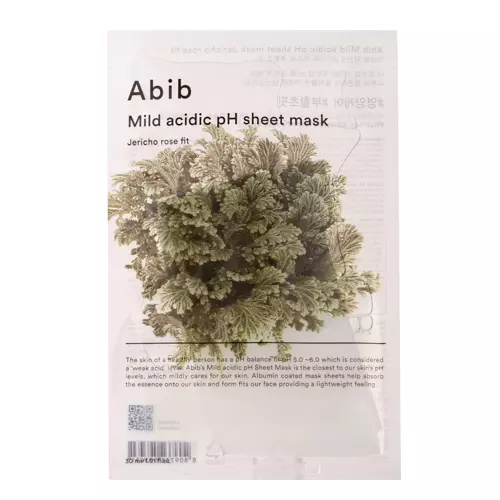 Abib - Mild Acidic pH Sheet Mask Jericho Rose Fit - Gentle Sheet Mask - 30ml