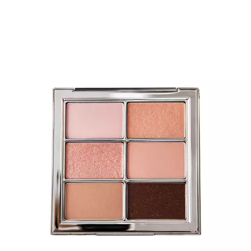 Amuse - Eye Vegan Sheer Palette - Vegan Eye Shadow Palette - 03 Sheer Peach - 6x1.6g