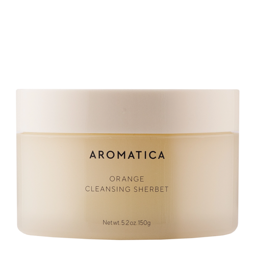 Aromatica - Orange Cleansing Sherbet - Orange Makeup Remover Sorbet - 12g