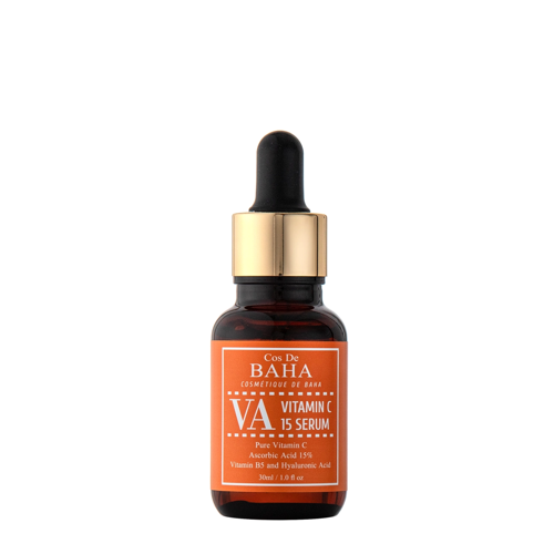 Cos De Baha - VA Vitamin C Serum Ascorbic Acid - Serum with 15% Ascorbic Acid - 30ml