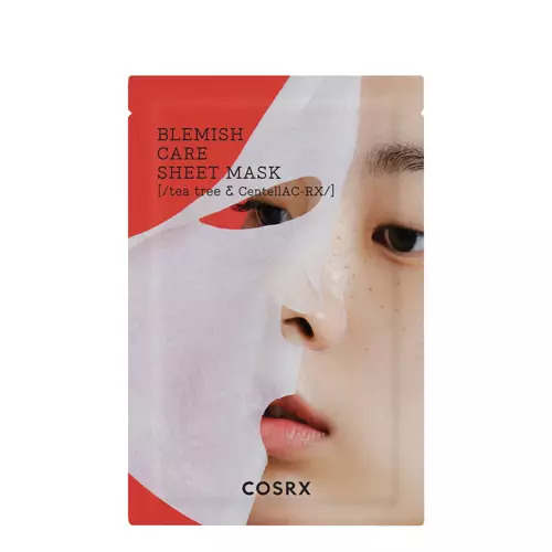 Cosrx - AC Collection Blemish Care Sheet Mask - Skin Imperfections Control Mask with Tea Tree Extract - 26g