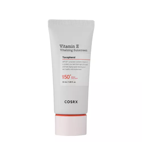 Cosrx - Vitamin E Vitalizing Sunscreen - SPF 50+ - Sunscreen with Vitamin E - 50ml