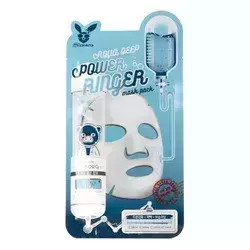 Elizavecca - Aqua Deep Power Ringer Mask - Hydrating Sheet Mask - 23ml