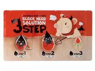 Elizavecca - Milky Piggy Black Head 3 Step - Nose Cleansing Patches - 1pc