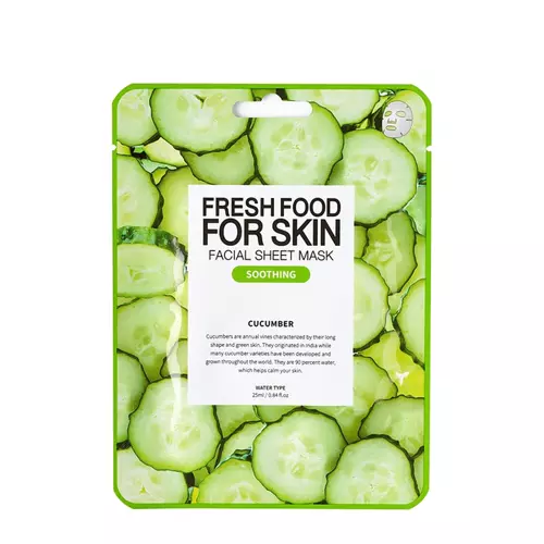 Farmskin - Fresh Food For Skin Facial Sheet Mask Cucumber - 25ml