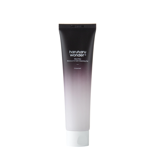 Haruharu Wonder - Black Rice Moisture 5.5 Soft Cleansing Gel - Rice Ferment Facial Gel - 100ml