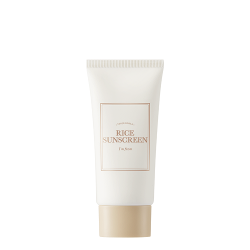 I'm From - Rice Sunscreen SPF50+ PA++++ - Moisturizing Face Cream with Filter - 50ml