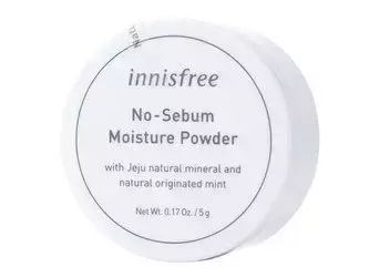 Innisfree - No-Sebum Moisture Powder - Powder Matting Powder - 5g