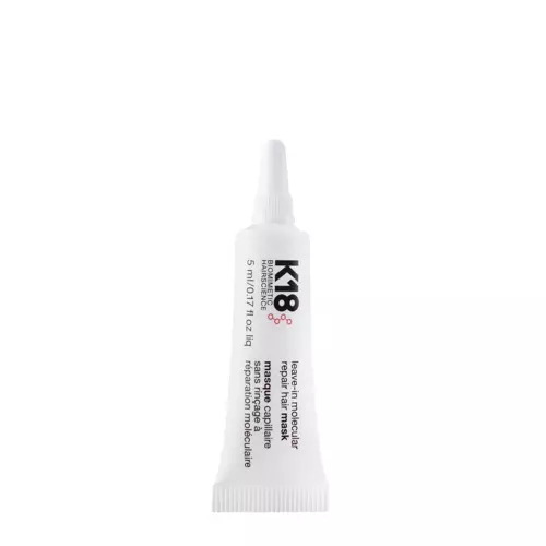 K18 - Leave-in Molecular Repair Hair Mask - Rebuilding Leave-in Hair Mask - 5ml