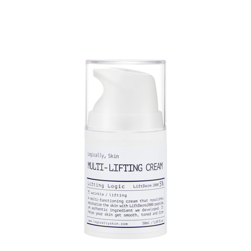 Logically, Skin - Multi-Lifting Cream - Moisturizing Face Cream with Peptides - 50ml