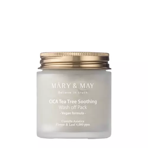 Mary&May - CICA Tea Tree Soothing Wash off Pack - Clay Mask - 125g