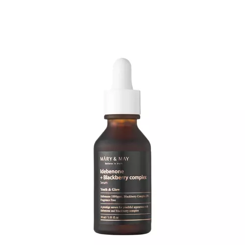 Mary&May - Idebenone and Blackberry Complex Serum - Anti-Aging Serum with Idebenone - 30ml