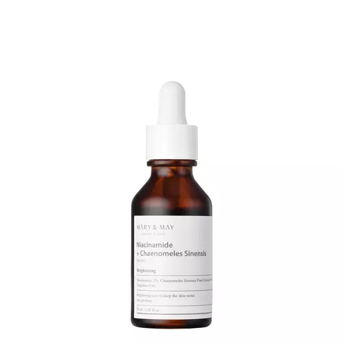 Mary&May - Niacinamide Chaenomeles Sinensis Serum - Brightening Serum with Niacinamide and Chinese Quince - 30ml