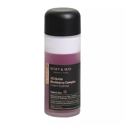 Mary&May - Vegan Blackberry Complex Cream Essence - Multifunctional Cream Essence - 140ml