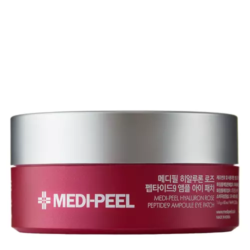 Medi-Peel - Hyaluron Rose Peptide Eye Patch - Eye Patch with Rose Extract and Peptides - 60 pcs