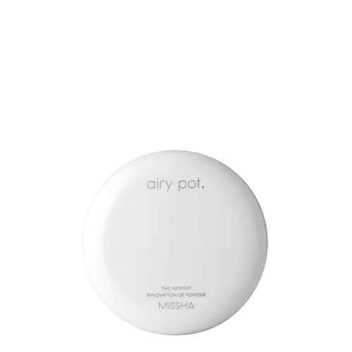 Missha - Airy Pot Pressed Powder - Lightweight Mattifying Powder - Pink - 5g