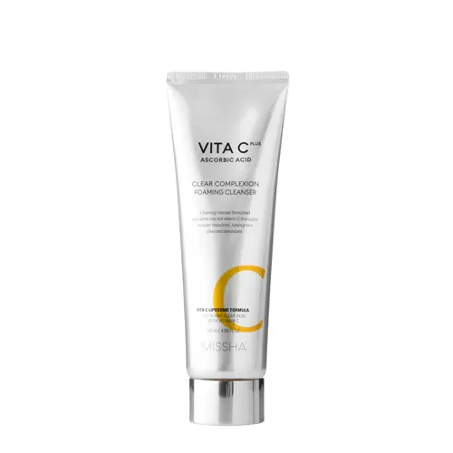 Missha - Vita C Plus Clear Complexion Foaming Cleanser - Vitamin C Facial Wash Foam - 120ml