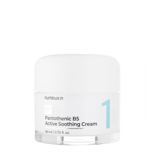 Numbuzin - No.1 Pantothenic B5 Active Soothing Cream - Soothing Face Cream 80ml