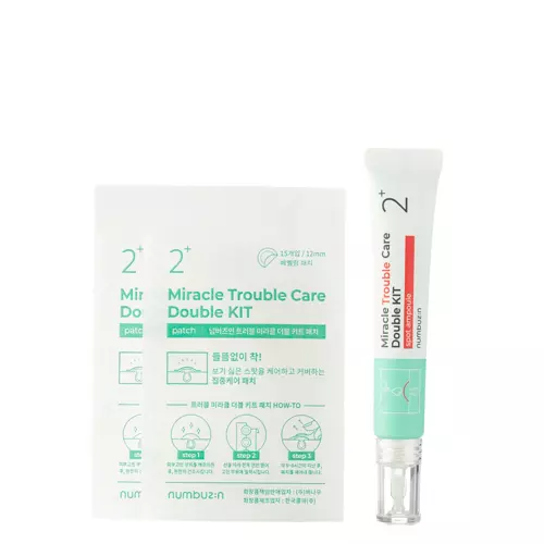 Numbuzin - No.2 - Miracle Trouble Care Double Kit - Imperfection Control Kit - 20ml + 30pcs