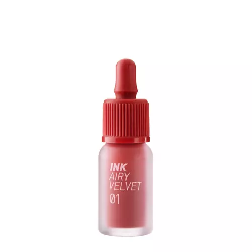 Peripera - Ink Airy Velvet - Lip Tint - 01 Hotspot Red - 4g