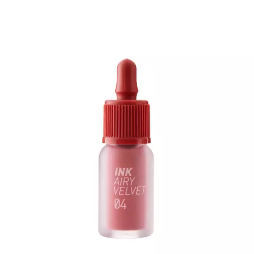 Peripera - Ink Airy Velvet - Lip Tint - 04 Pretty Pink - 4g 