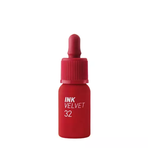 Peripera - Ink The Velvet - Lip Tint - 32 Fuchsia Red - 4g