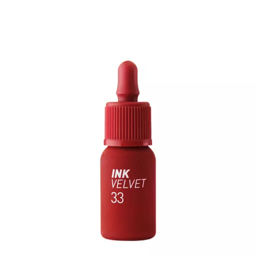 Peripera - Ink The Velvet - Lip Tint - 33 Pure Red - 4g