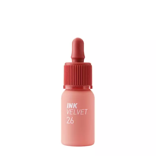 Peripera - Ink Velvet - Lip Tint - 26 Well-Made Nude - 4g