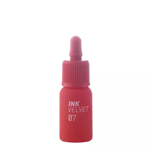 Peripera - New Ink The Velvet AD - Lip Tint - 07 Girlish Red - 4g