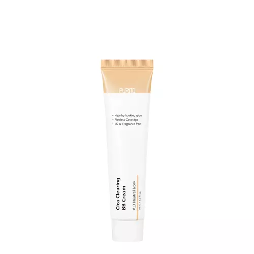 Purito - Cica Clearing BB Cream - BB Cream with Asian Centella Extract - #13 Neutral Ivory - 30ml