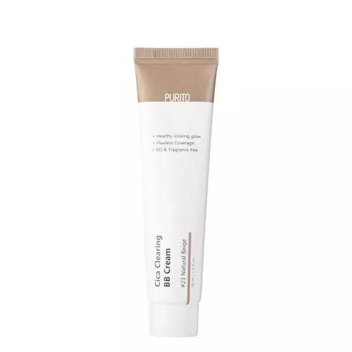 Purito - Cica Clearing BB Cream - BB Cream with Asian Centella Extract - #23 Natural Beige - 30ml