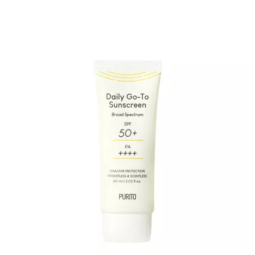 Purito - Daily Go-To Sunscreen SPF50+/PA++++ - Light Filter Cream - 60ml