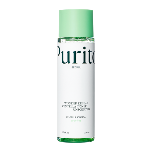 Purito Seoul - Wonder Releaf Centella Toner Unscented - Unscented Toner with Asian Centella - 200ml