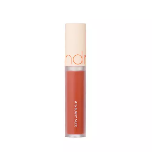 Rom&nd - Zero Velvet Tint - Matte Velvet Lip Tint - 16 Burny Nude - 5.5g