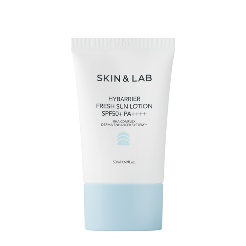 Skin&Lab - Hybarrier Fresh Sun Lotion SPF 50 PA ++++ - Moisturizing Face Lotion with Filter - 50ml