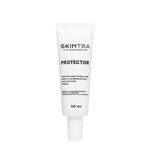 SkinTra - Protector - Skincare Sunscreen SPF 50+/PA++++, IR, BLUE LIGHT - 50ml