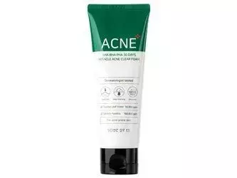 Some By Mi - AHA BHA PHA 30 Days Miracle Acne Clear Foam - Gentle Cleansing Foam with Acids - 100ml