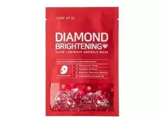 Some By Mi - Diamond Brightening - Glow Luminous Ampoule Mask - 25g