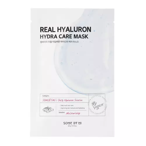 Some By Mi - Real Hyaluron Hydra Care Mask - Moisturizing Sheet Mask - 20g