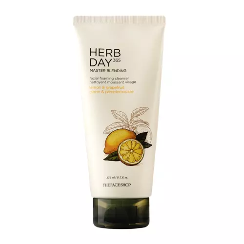 The Face Shop - Cleansing Foam Lemon&Grapefruit - Cleansing Foam with Lemon and Grapefruit - 170ml