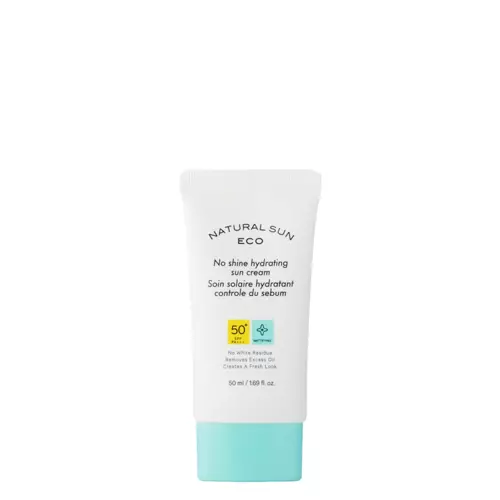 The Face Shop - Natural Sun Eco - No Shine Hydrating Sun Cream - SPF 50+ PA+++ - Filter Cream - 50ml