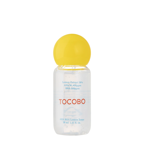 Tocobo - AHA BHA Lemon Toner - Lemon Tonic with AHA and BHA Acids - 30ml