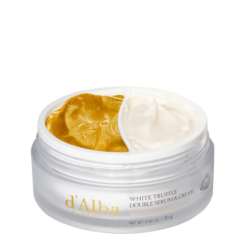 d'Alba - White Truffle Double Serum & Cream - Anti-Wrinkle Facial Duo - 70g