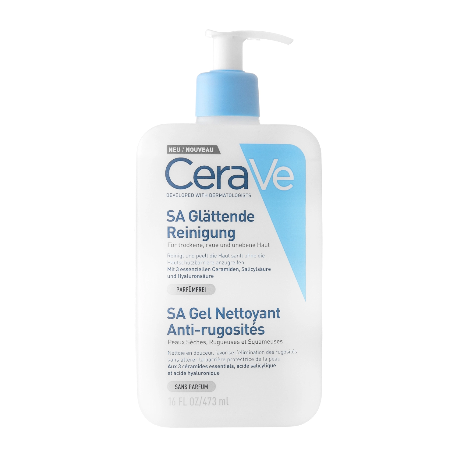 CeraVe - SA - Smoothing Cleansing Gel - 473ml 473ml: wholesaler ...