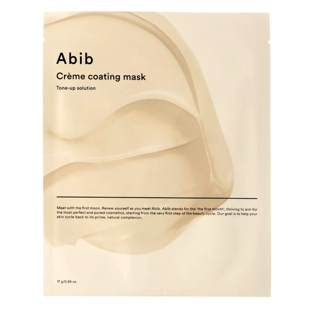 Abib - Crème Coating Mask Cooling Solution - Cooling Sheet Mask - 17g