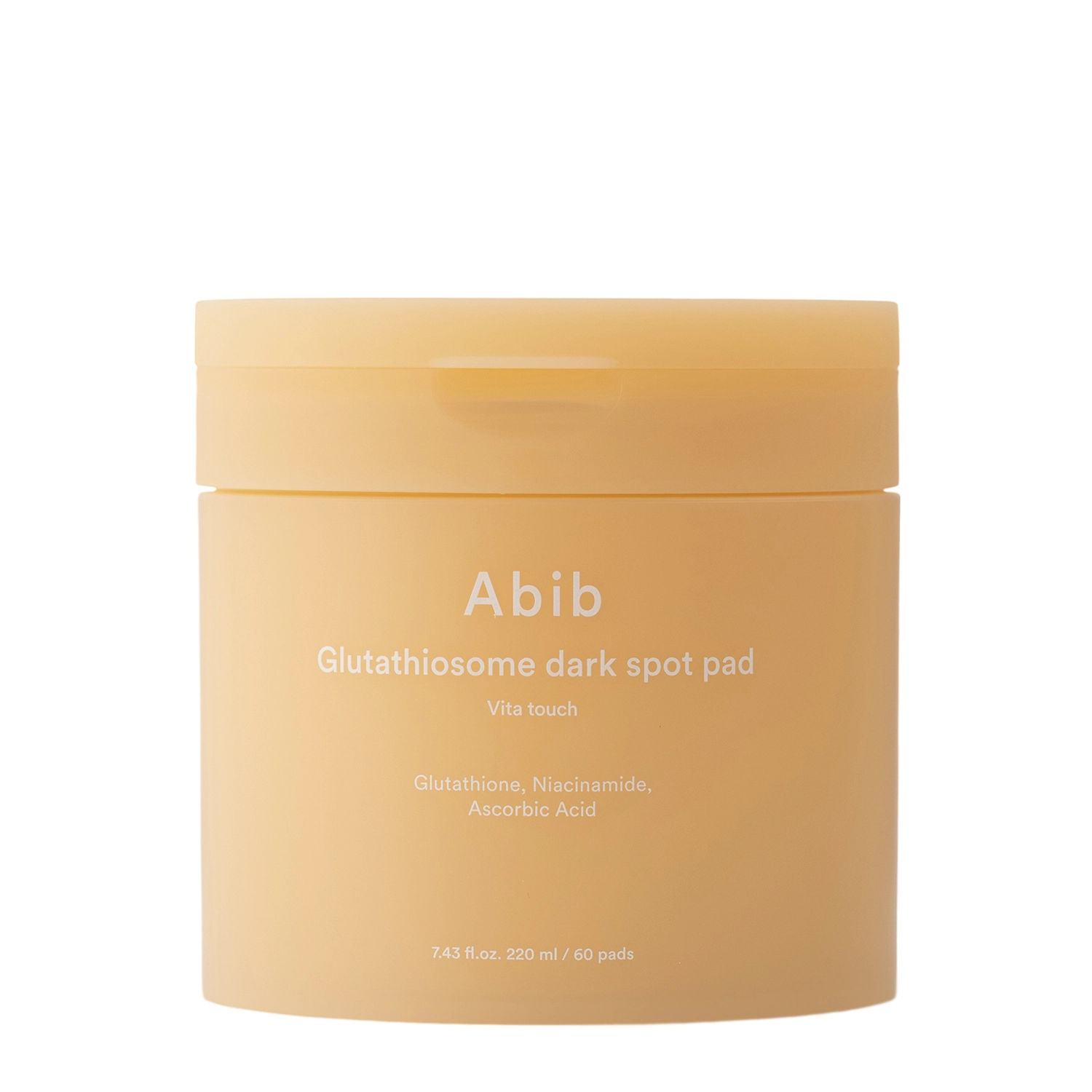 Abib - Glutathiosome Dark Spot Pad Vita Touch - Moisturizing and Illuminating Face Pads - 220ml/60pcs