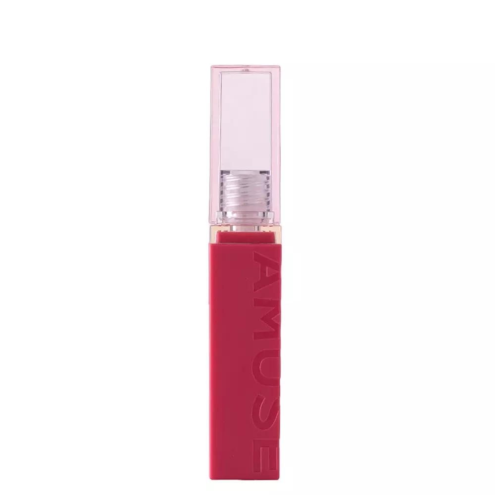 Amuse - Chou Velvet - Moisturizing Lip Tint - 06 Seoul Rose - 4g